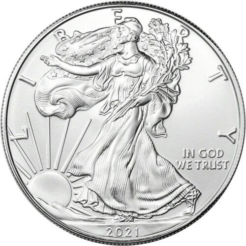 2021 American Silver Eagle 1 oz $1 - BU