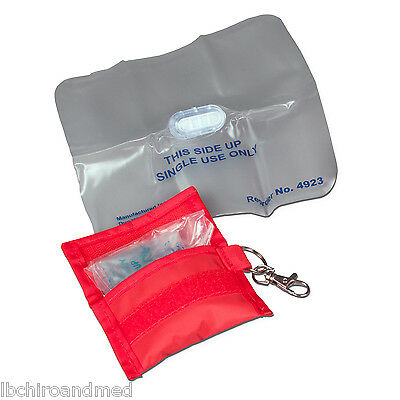 CPR Shield -One way valve and barrier filter for Mouth to Mouth - First Aid 30:2