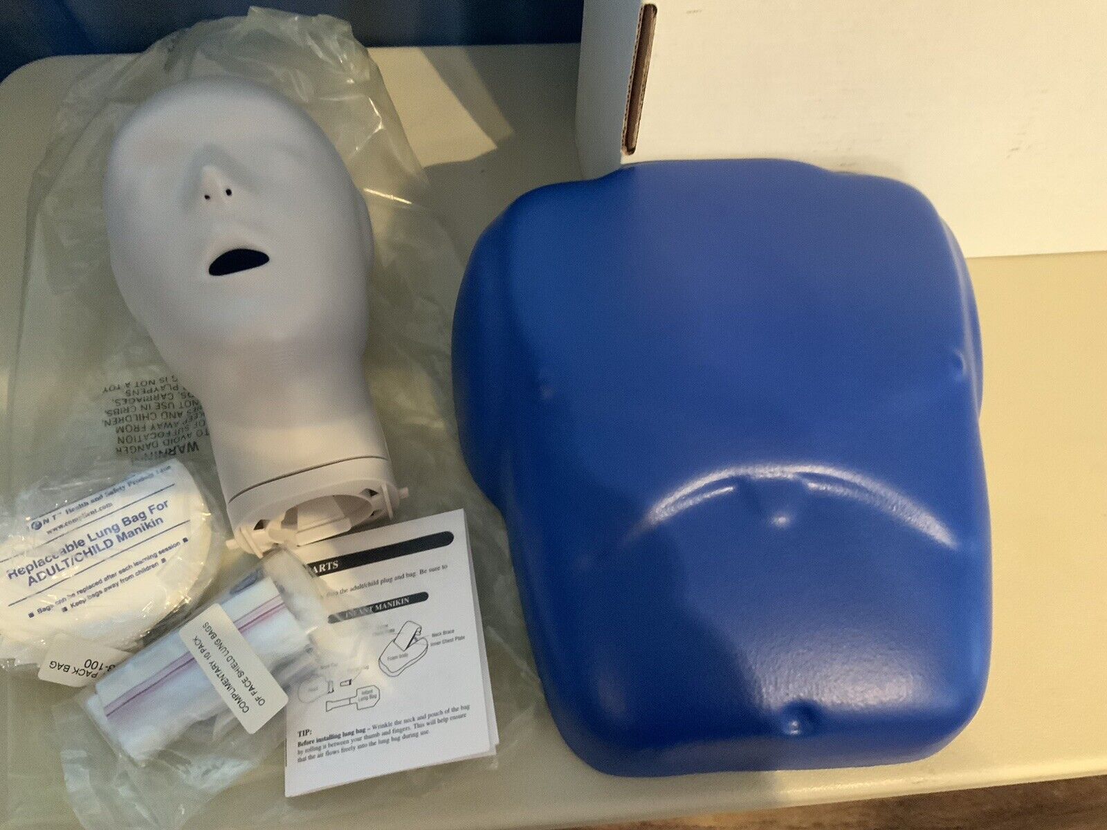 CPR Prompt Training Manikin Adult Blue